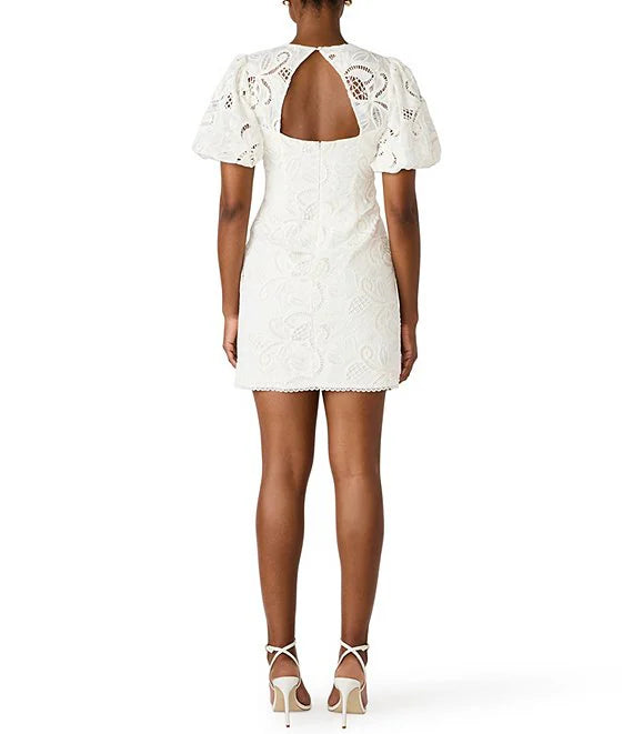 ELLY CROTCHED LACE DRESS