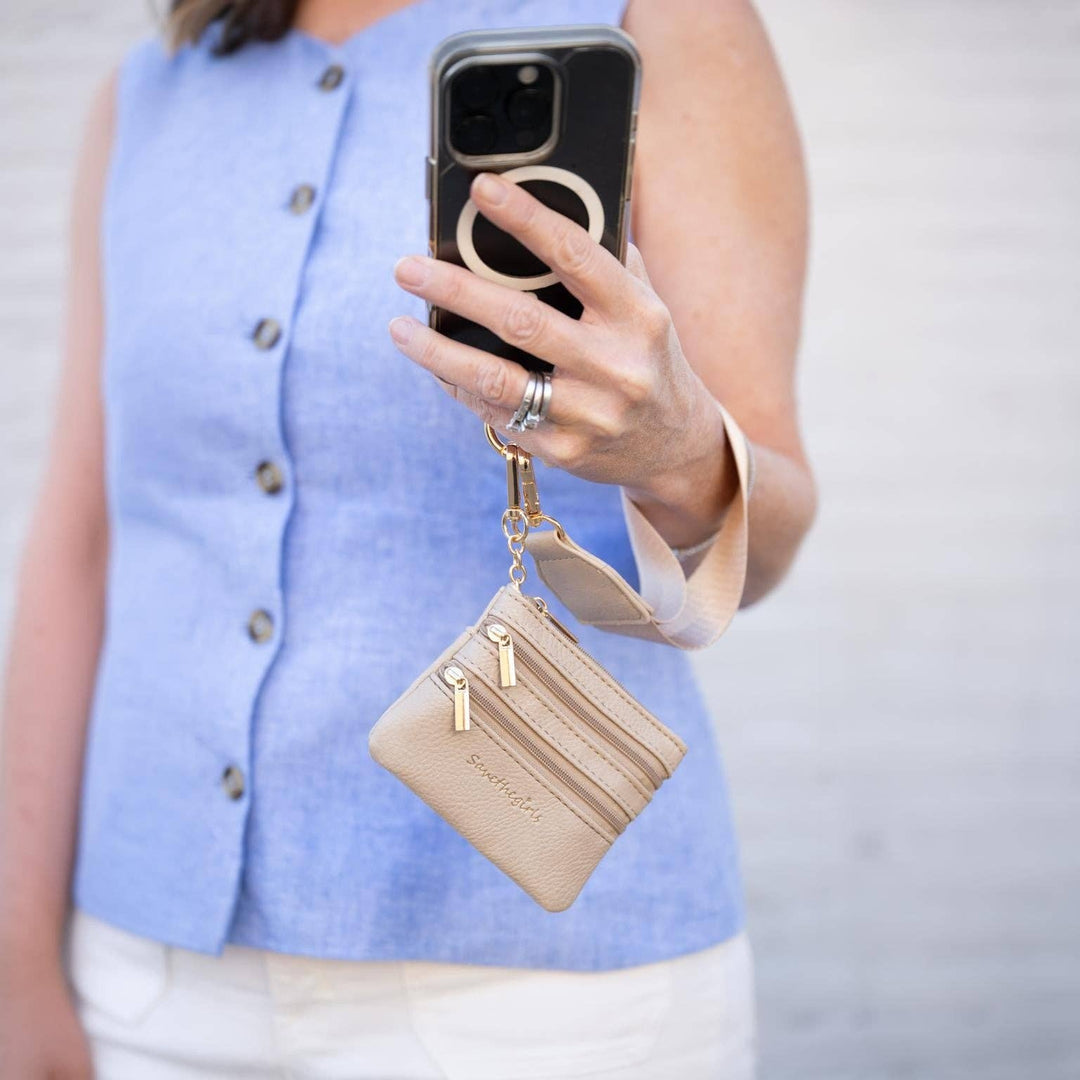 Clip &amp; Go Strap with Pouch - Neutral Collection