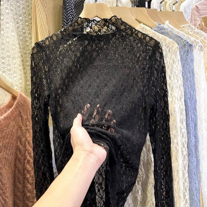 Textured Floral Lace Top