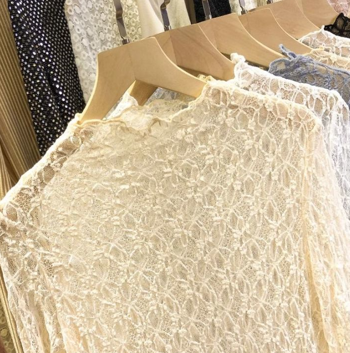 Textured Floral Lace Top