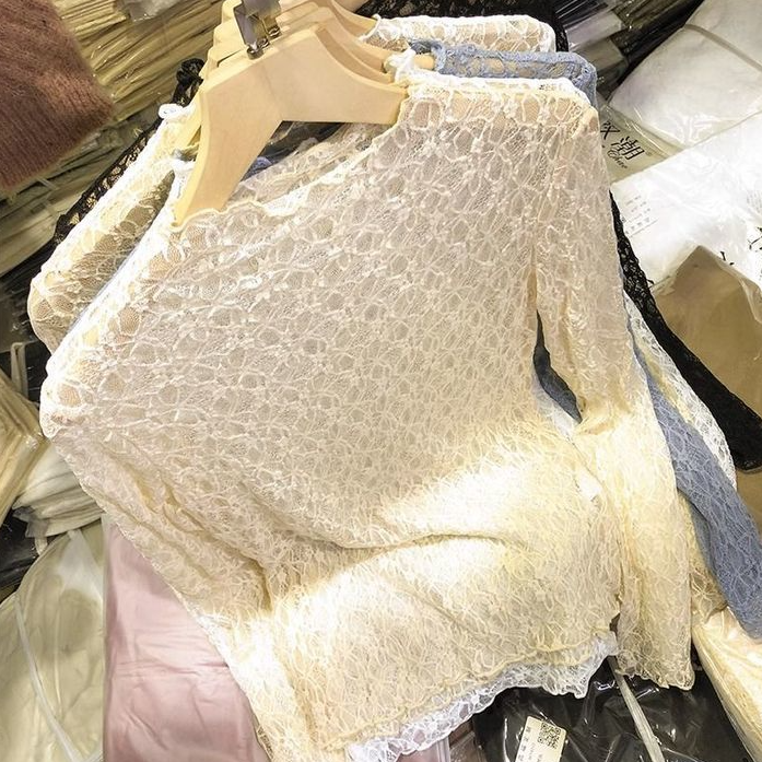 Textured Floral Lace Top