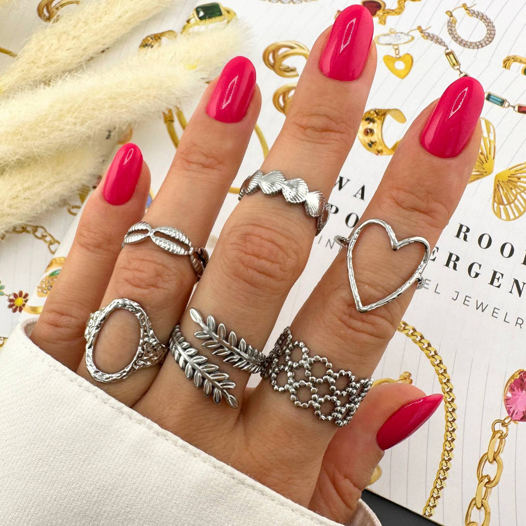 Moto Heart Ring S OS