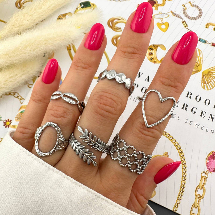Moto Heart Ring S OS