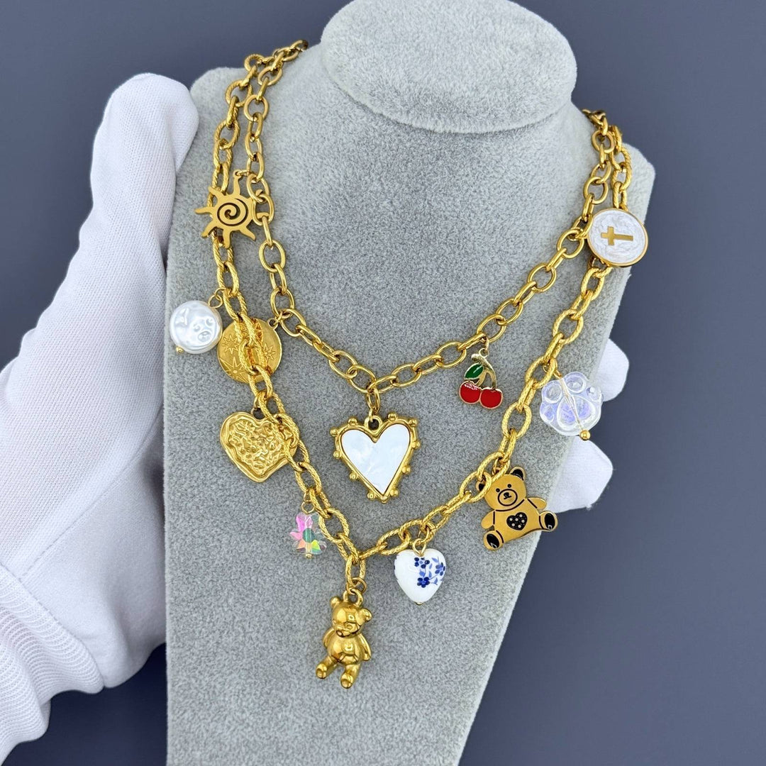 Beary Cute Charm Necklace