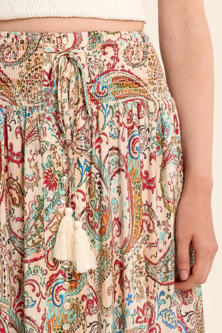 Paisley Maxi Skirt