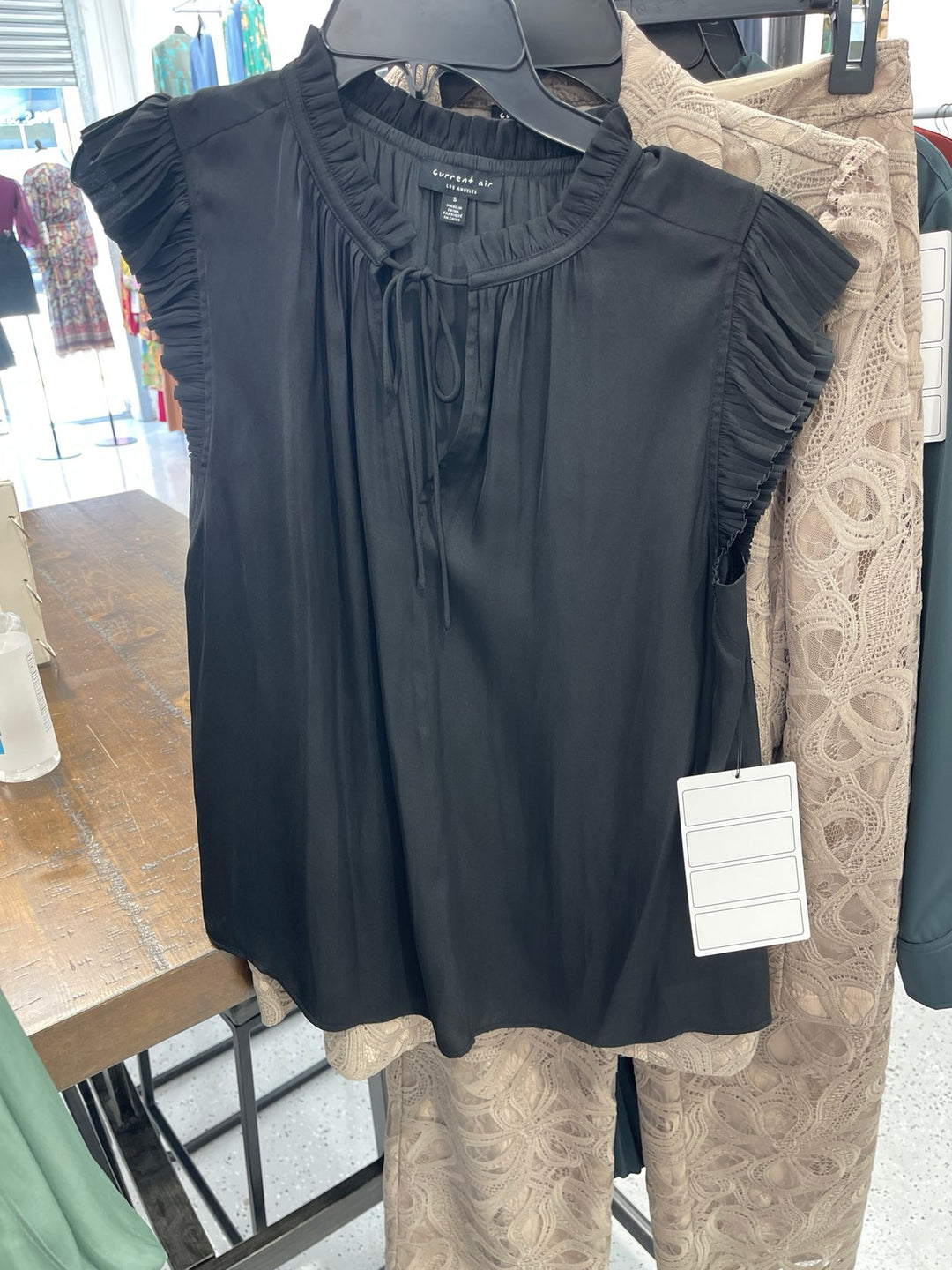 Margot Pleated Sleeve Blouse