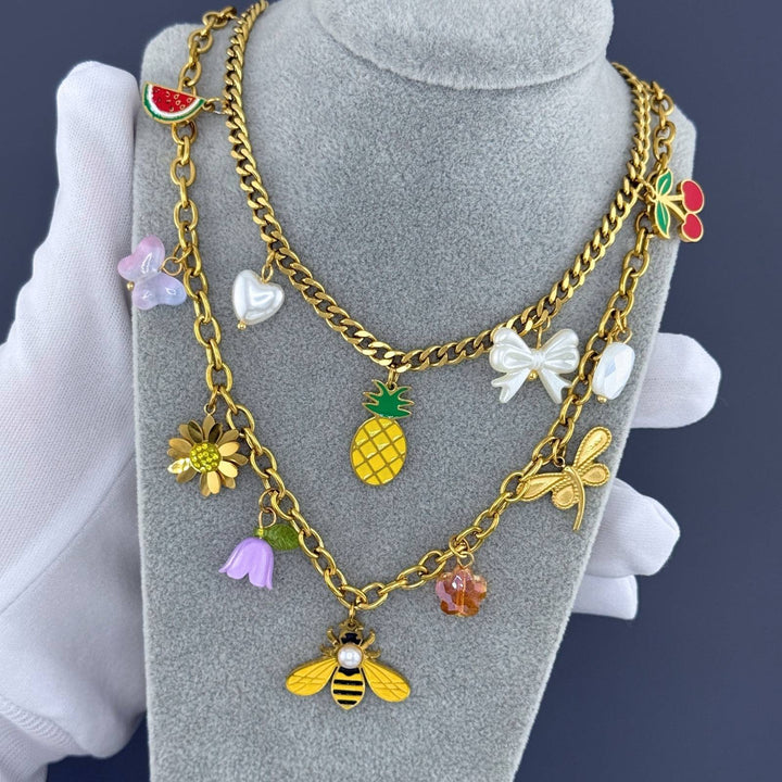 Bees Knees Charn Necklace