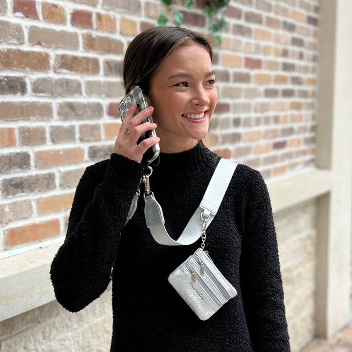 Clip &amp; Go Strap with Pouch - Neutral Collection