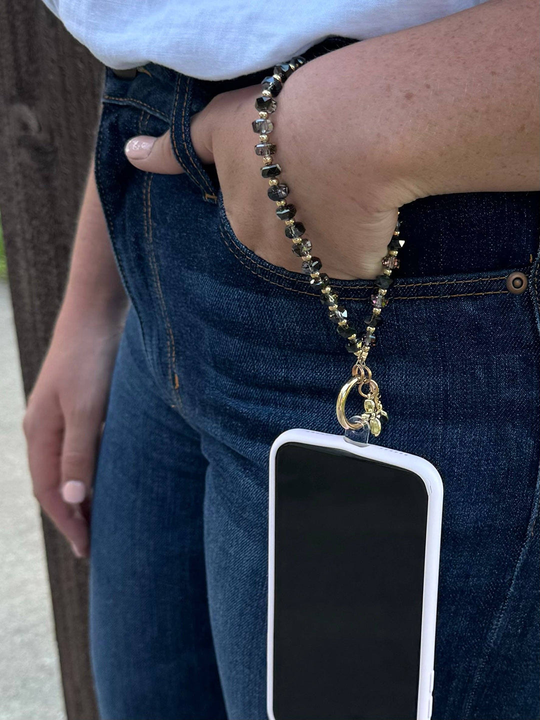 Clip &amp; Go Beaded Wristlet Bedazzled Collection