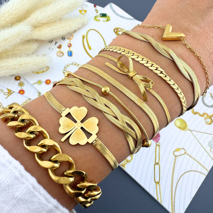 Herringbone Braid Bracelet G