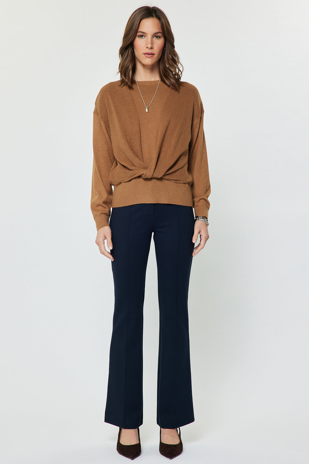 Twist Knit Sweater Top