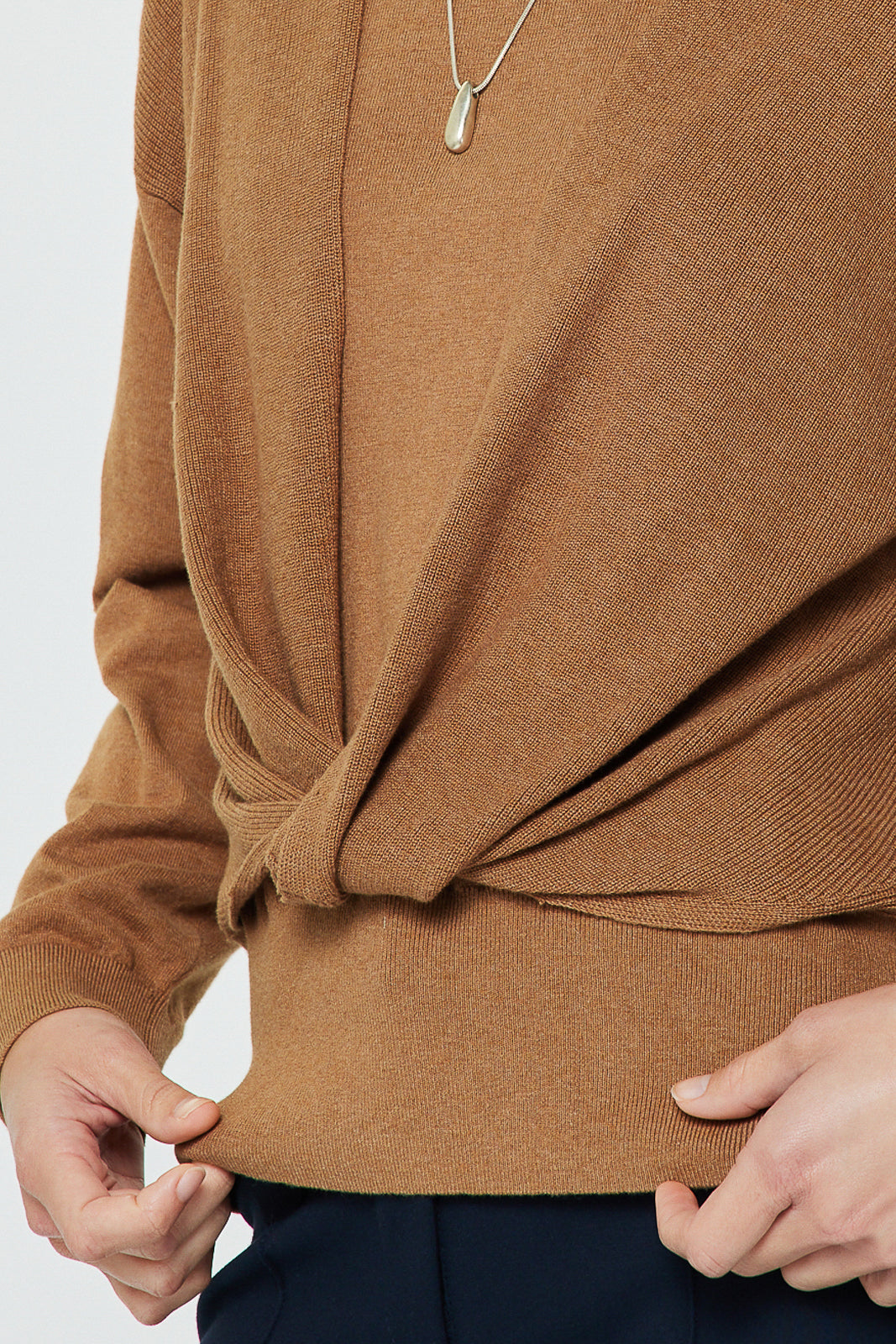 Twist Knit Sweater Top