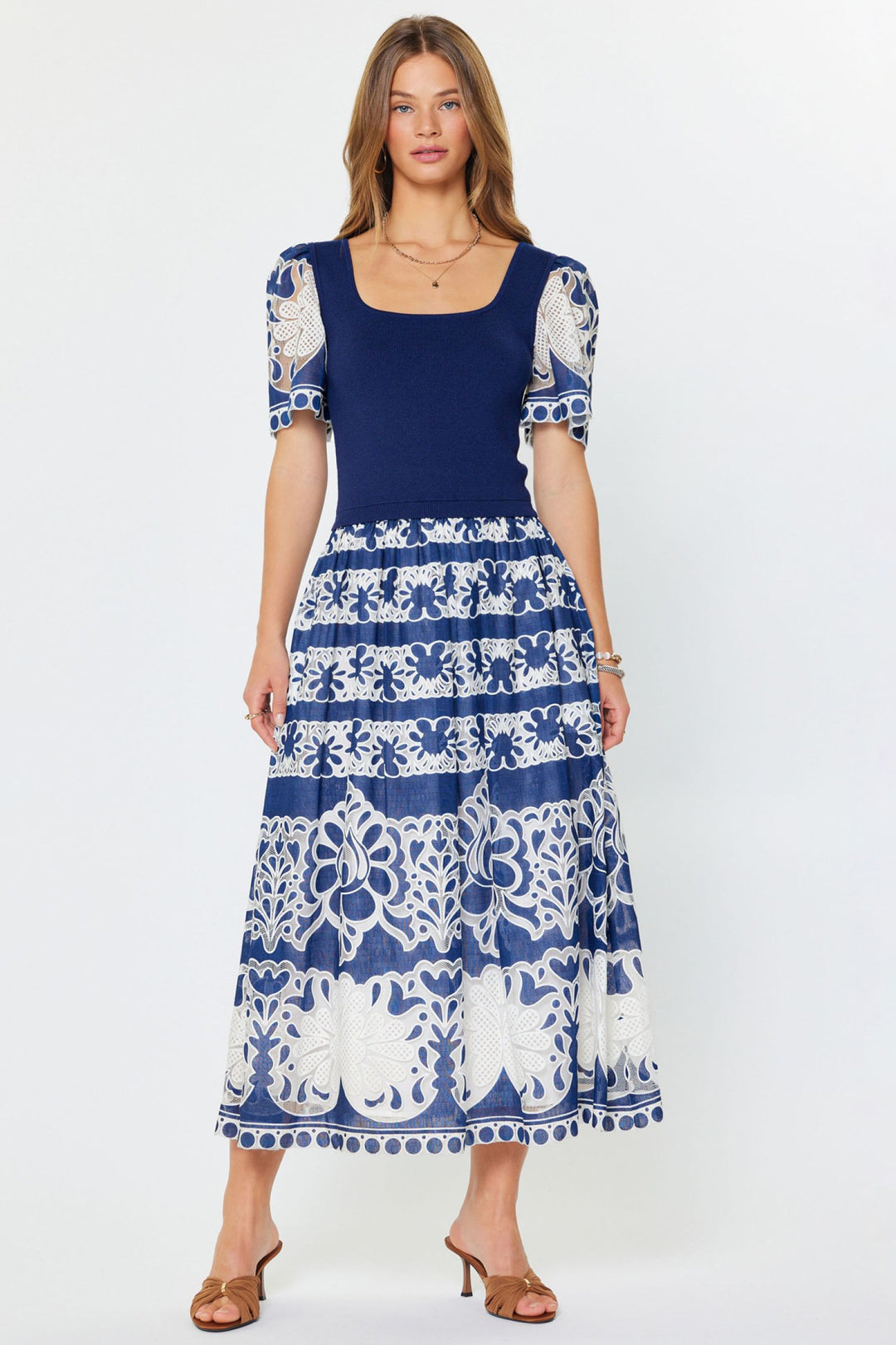 european lace dress European American Womens Lace Dress Round Neck,... From Designroom, $36.11
