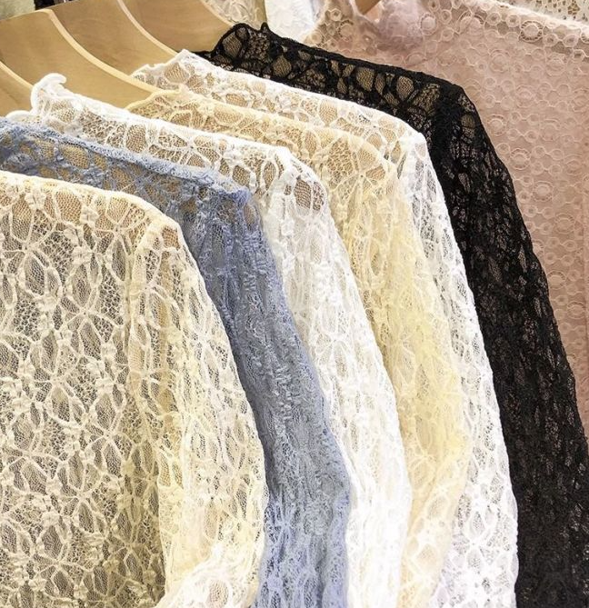 Textured Floral Lace Top