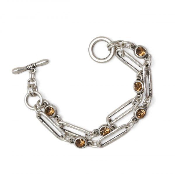 Golden Hour Crystal Bracelet