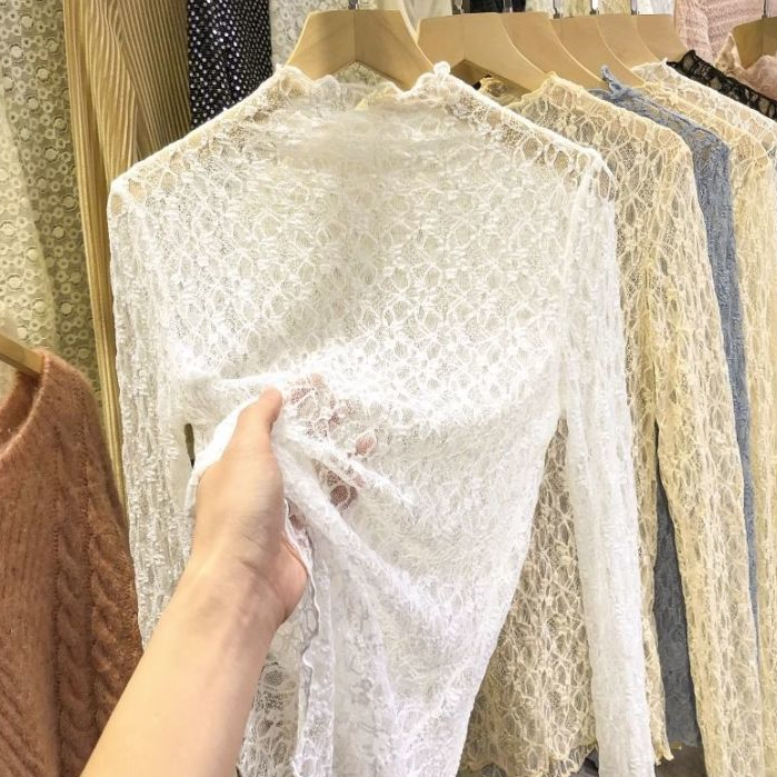 Textured Floral Lace Top