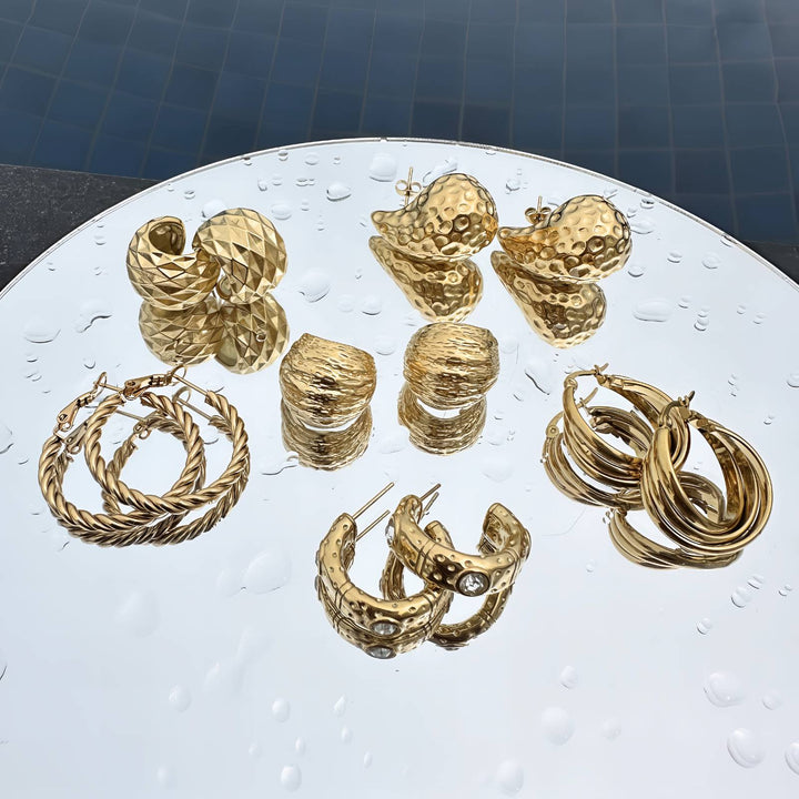 Barrel Poised Earrings