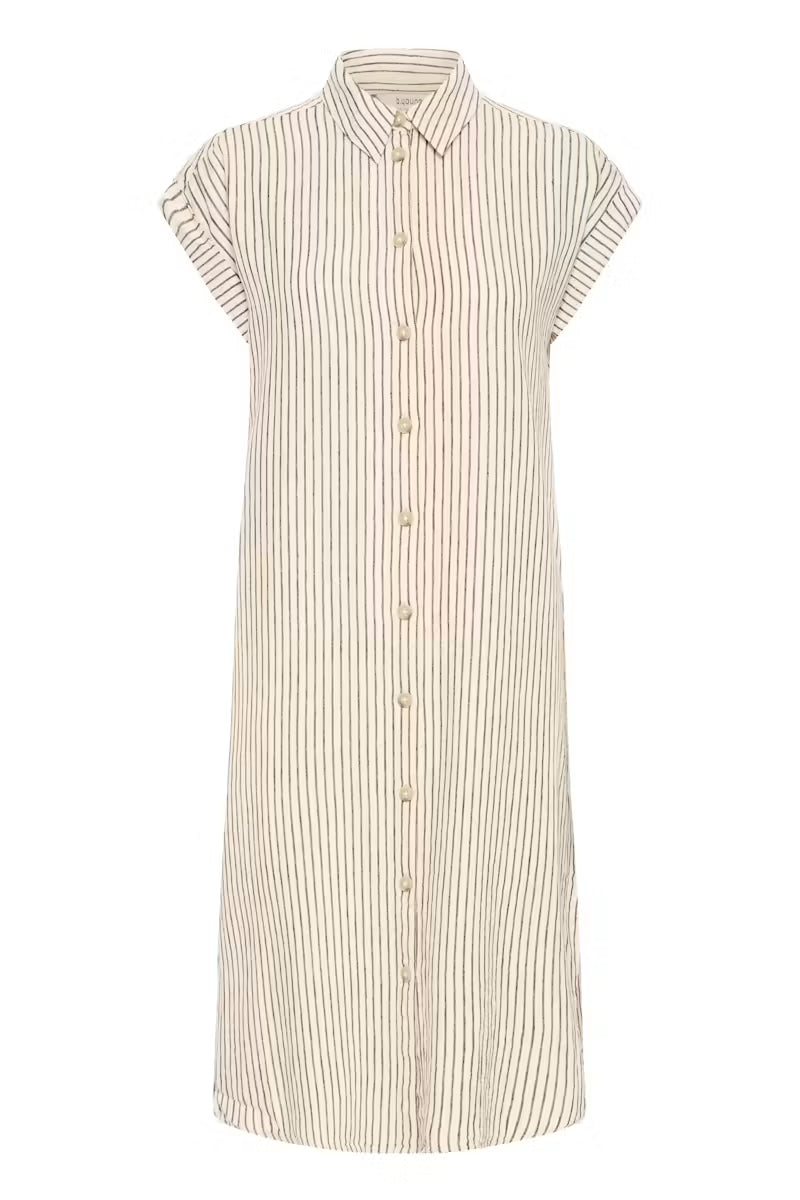 Button Down Shirt Dress w/ Pockets