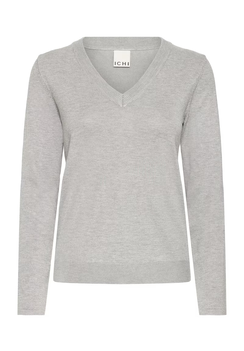 Knit V-Neck Pullover