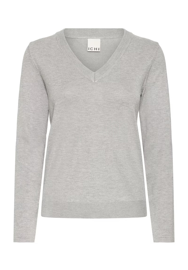 Knit V-Neck Pullover