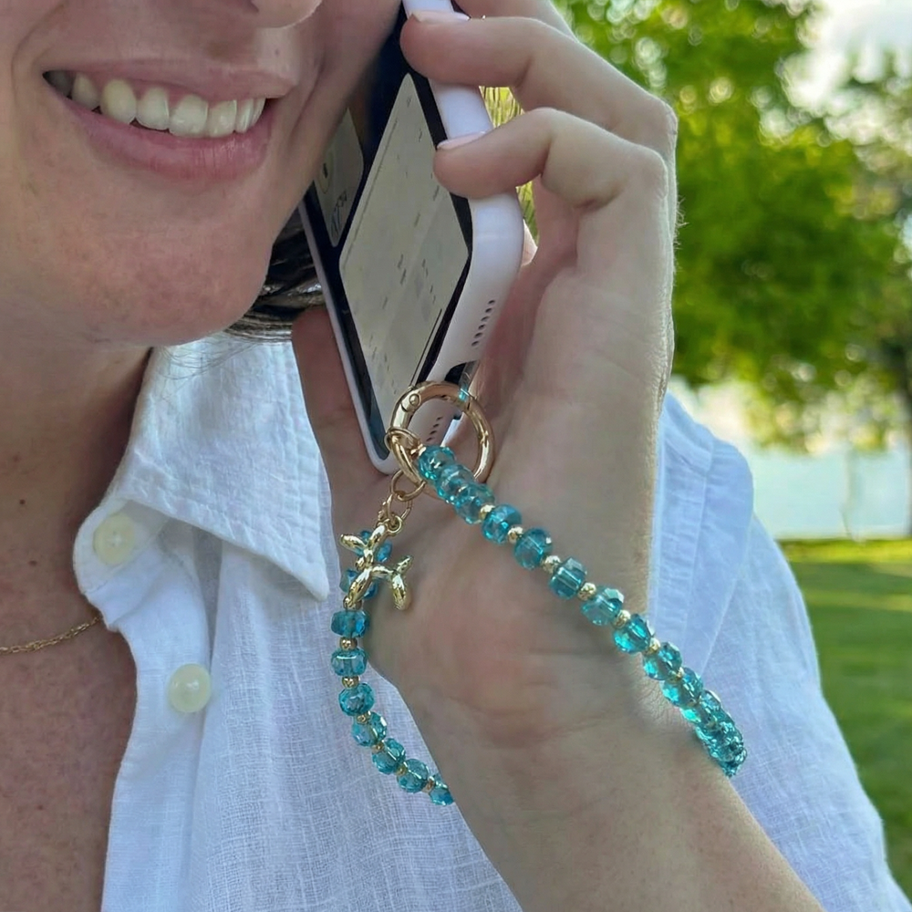 Clip &amp; Go Beaded Wristlet Bedazzled Collection