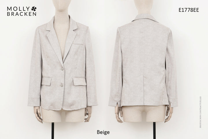 LADIES WOVEN BLAZER