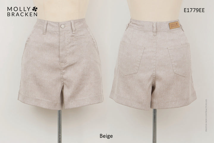 LADIES WOVEN SHORTS