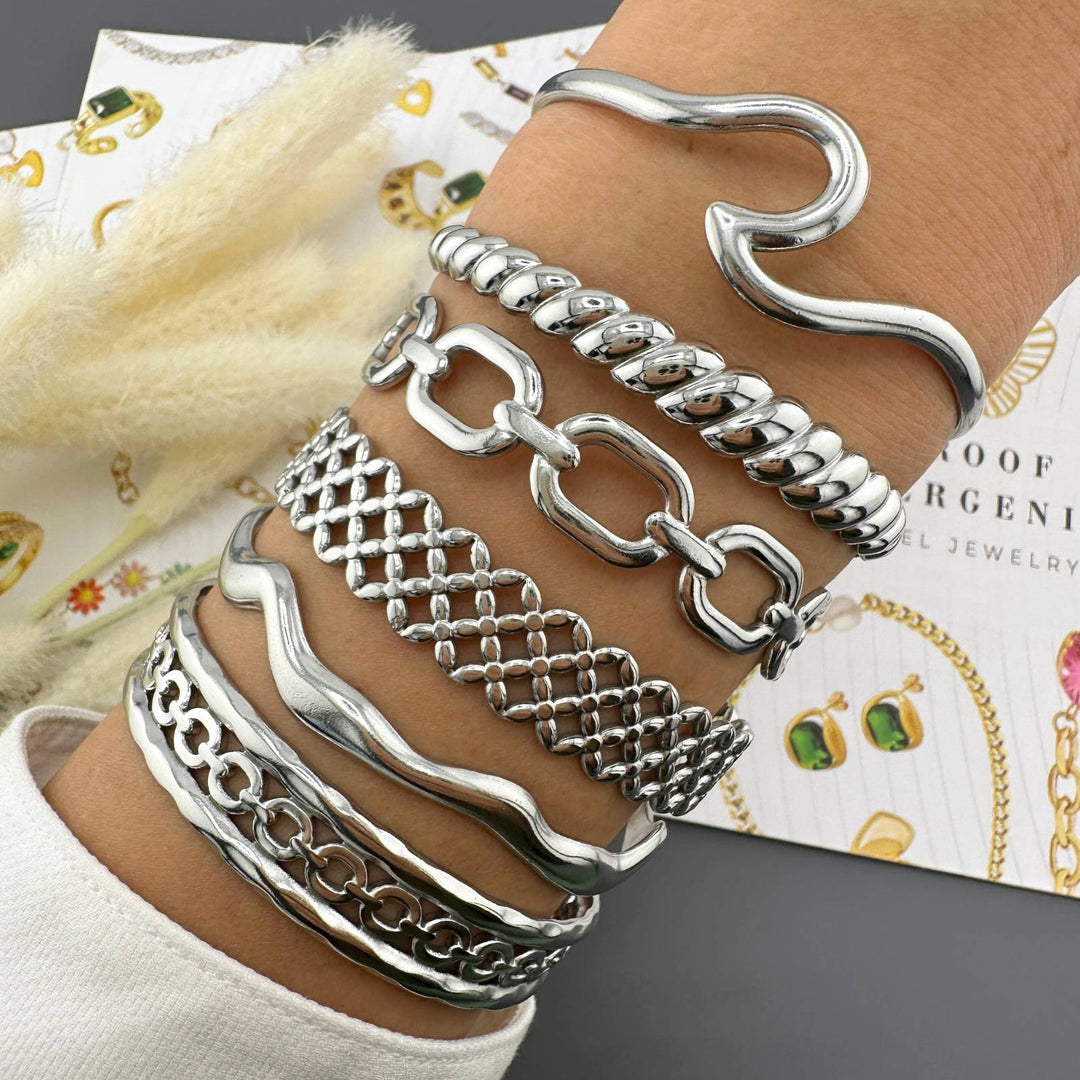 Laguna Ripple Bangle S