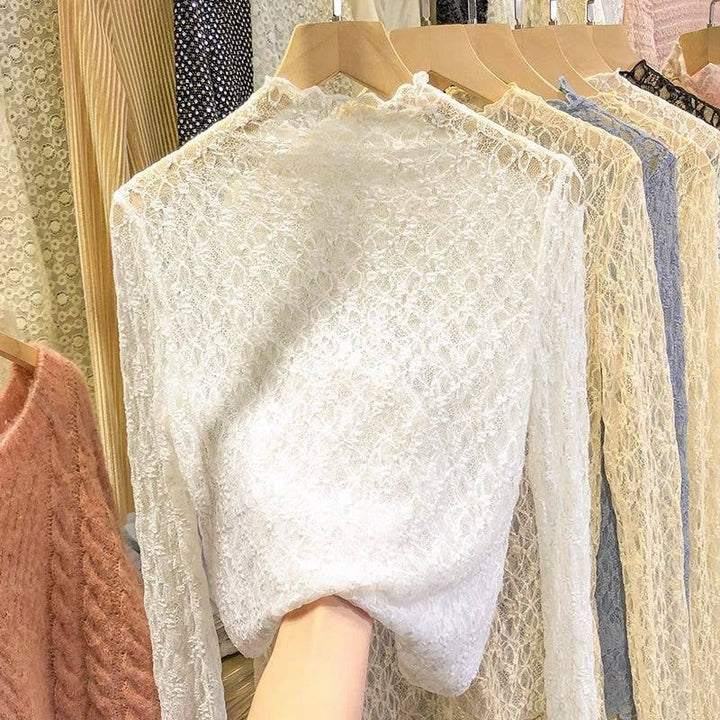 Textured Floral Lace Top