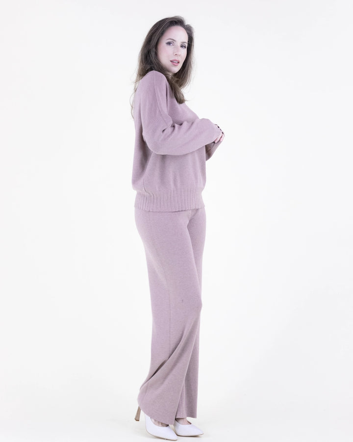Mocha Comfy CrewNeck Sweater