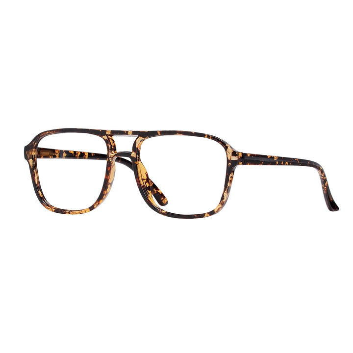 Jax Aviator Brown Tortoise Blue Light Reader