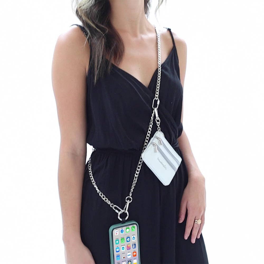 Clip &amp; Go Chain w/Zippered Pouch