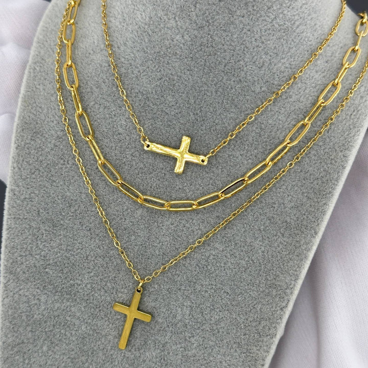 316 Cross HCG Necklace
