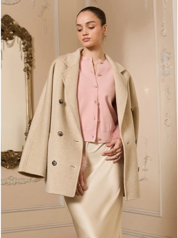Double Breasted Wool Coat