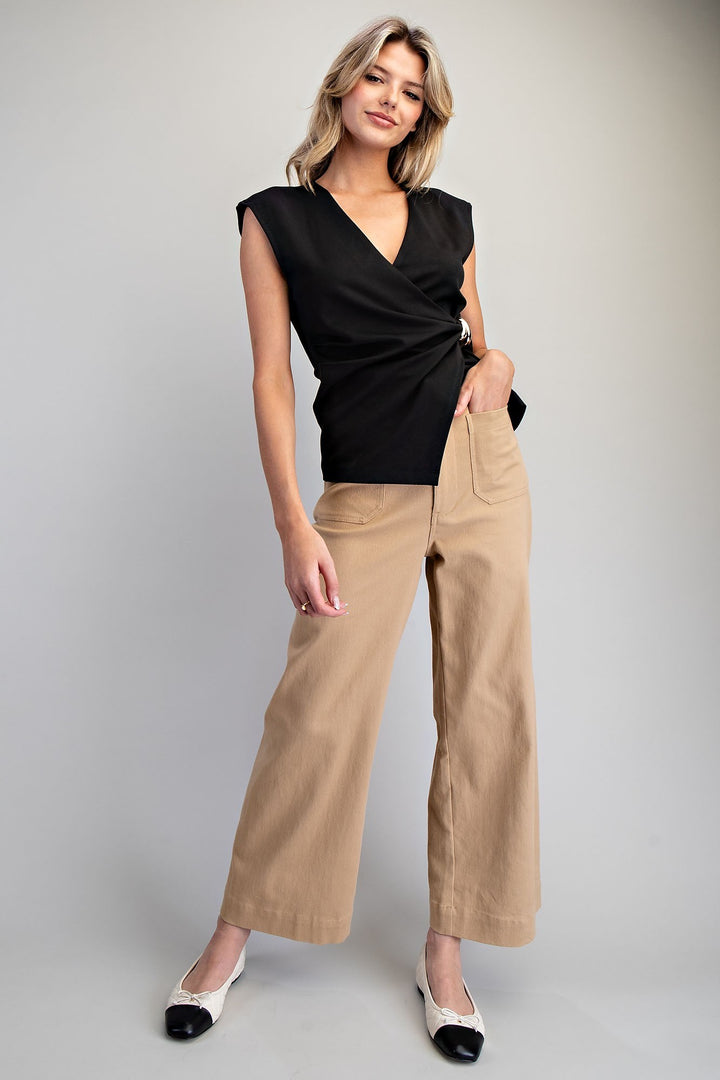 Soft Washed Wide Leg Pants