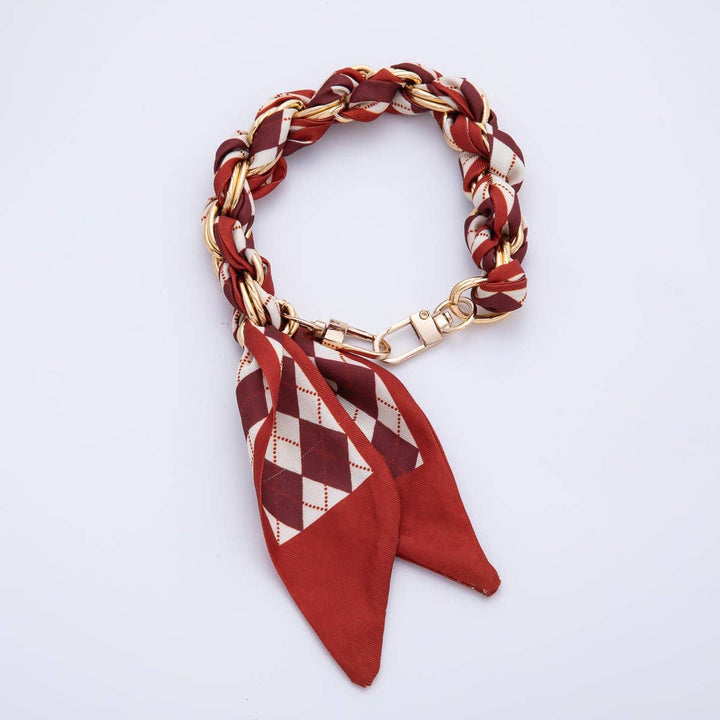 18k GF Bag Charm Keychain