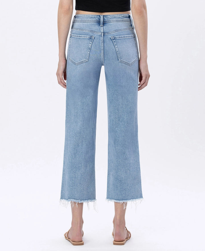 HR Crop Front Pocket Slim Wide