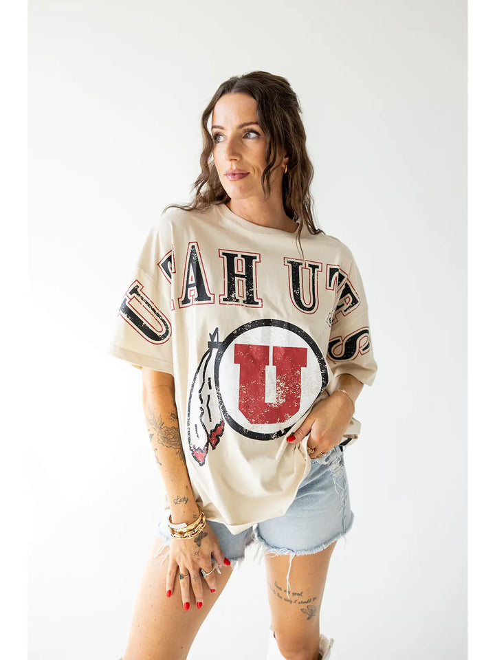 GAMEDAY! Oversized Utah Utes Tee