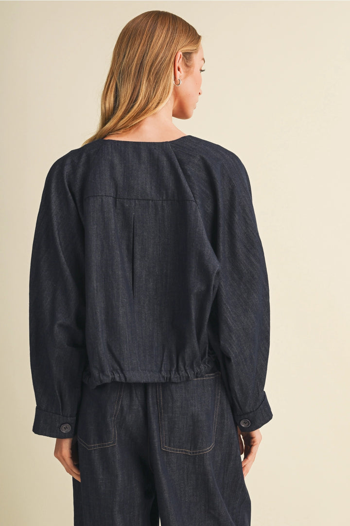 Voluminous Bomber Jacket