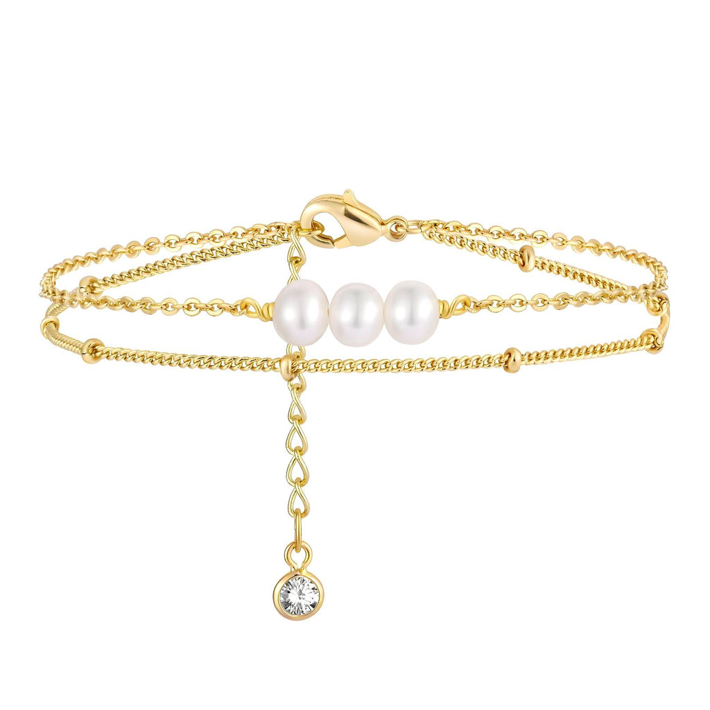 Pearl Pismo Dbl Bracelet