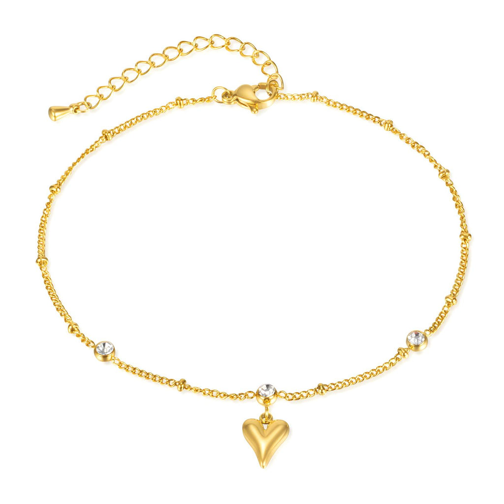 Juliet Heart Anklet
