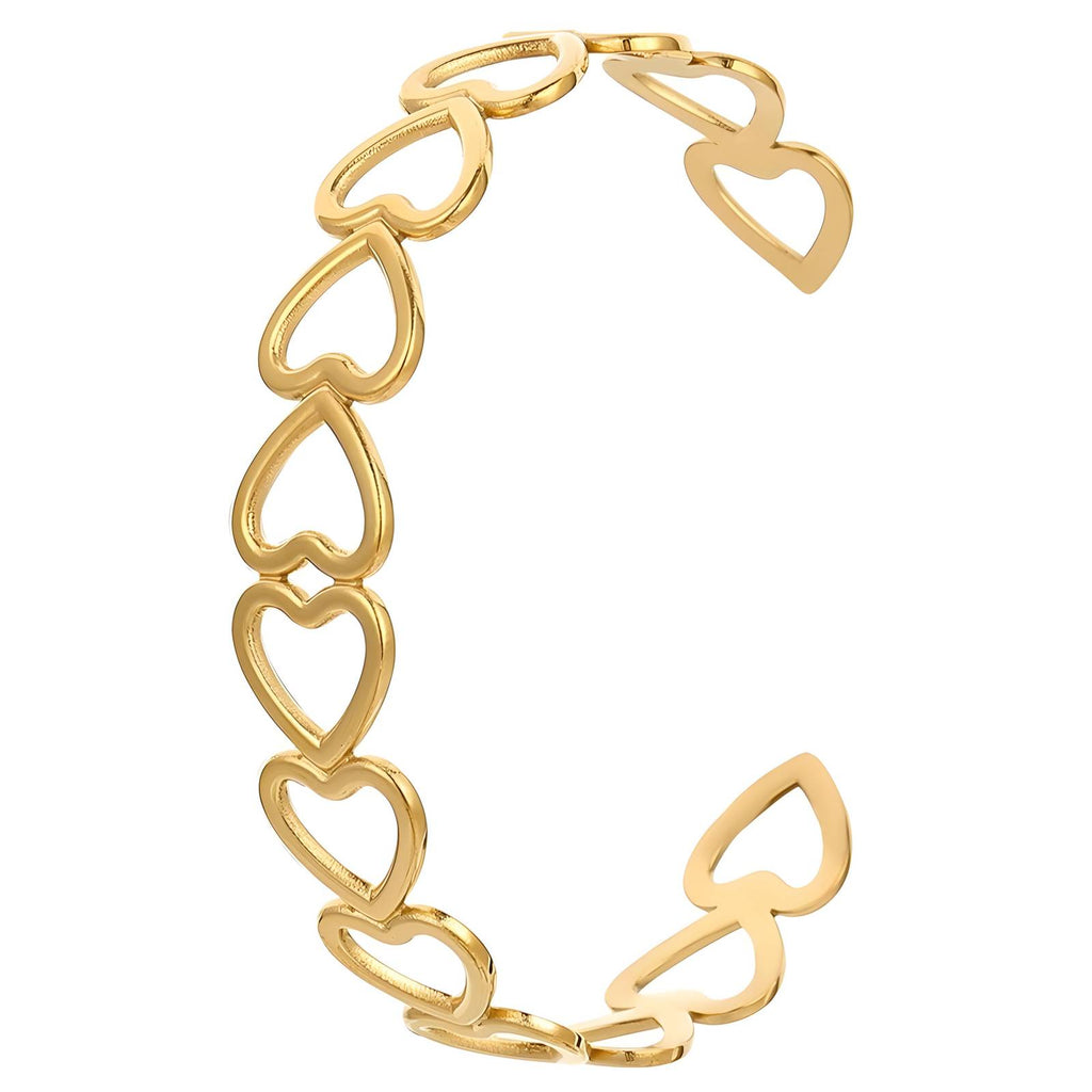 Heart Link Cuff