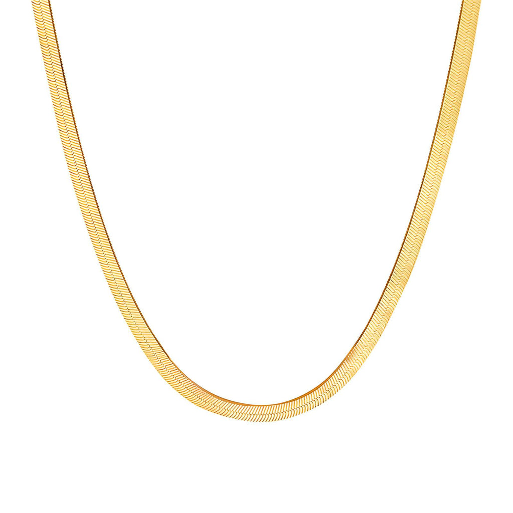 Grace Herringbone Necklace G