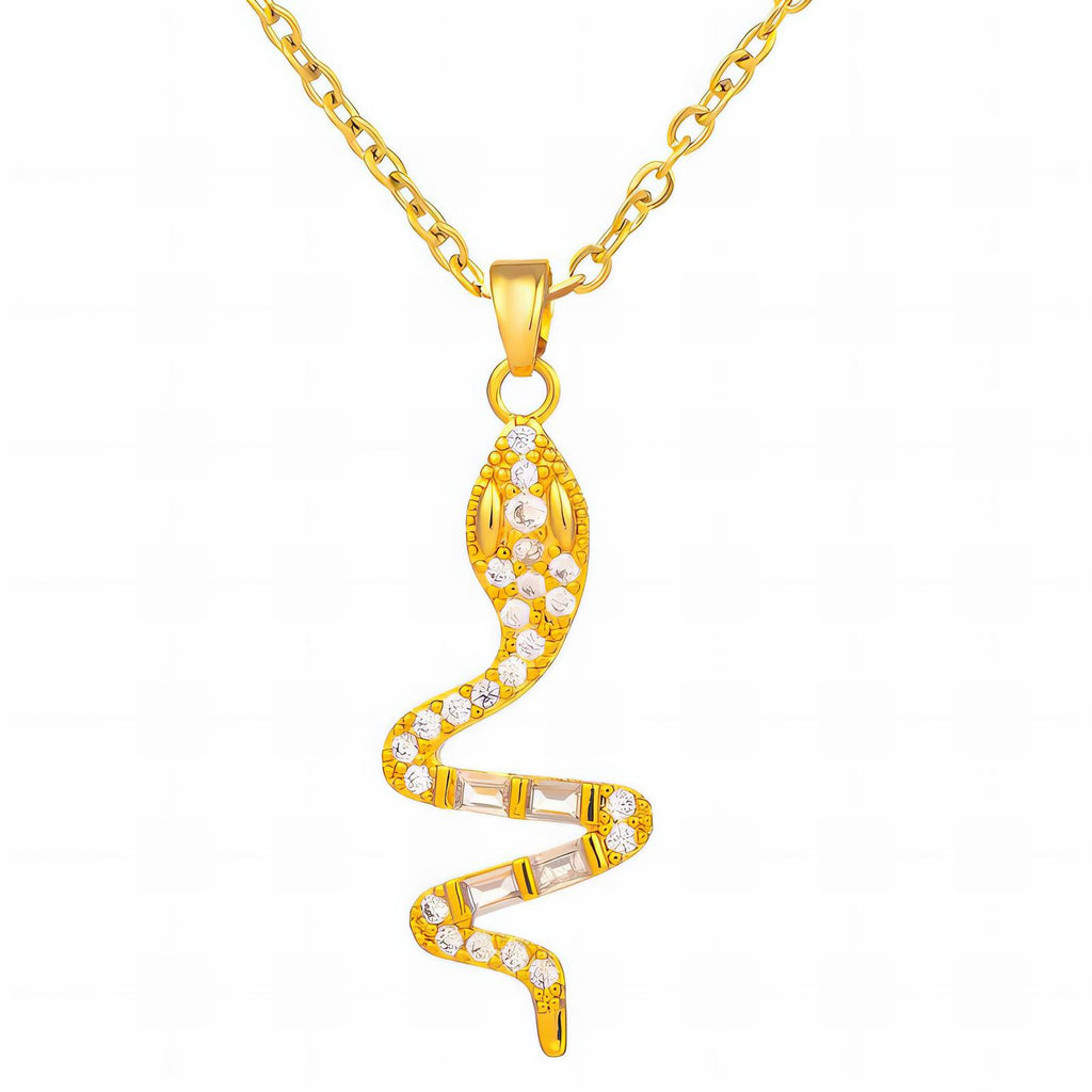 Serp CZ Necklace