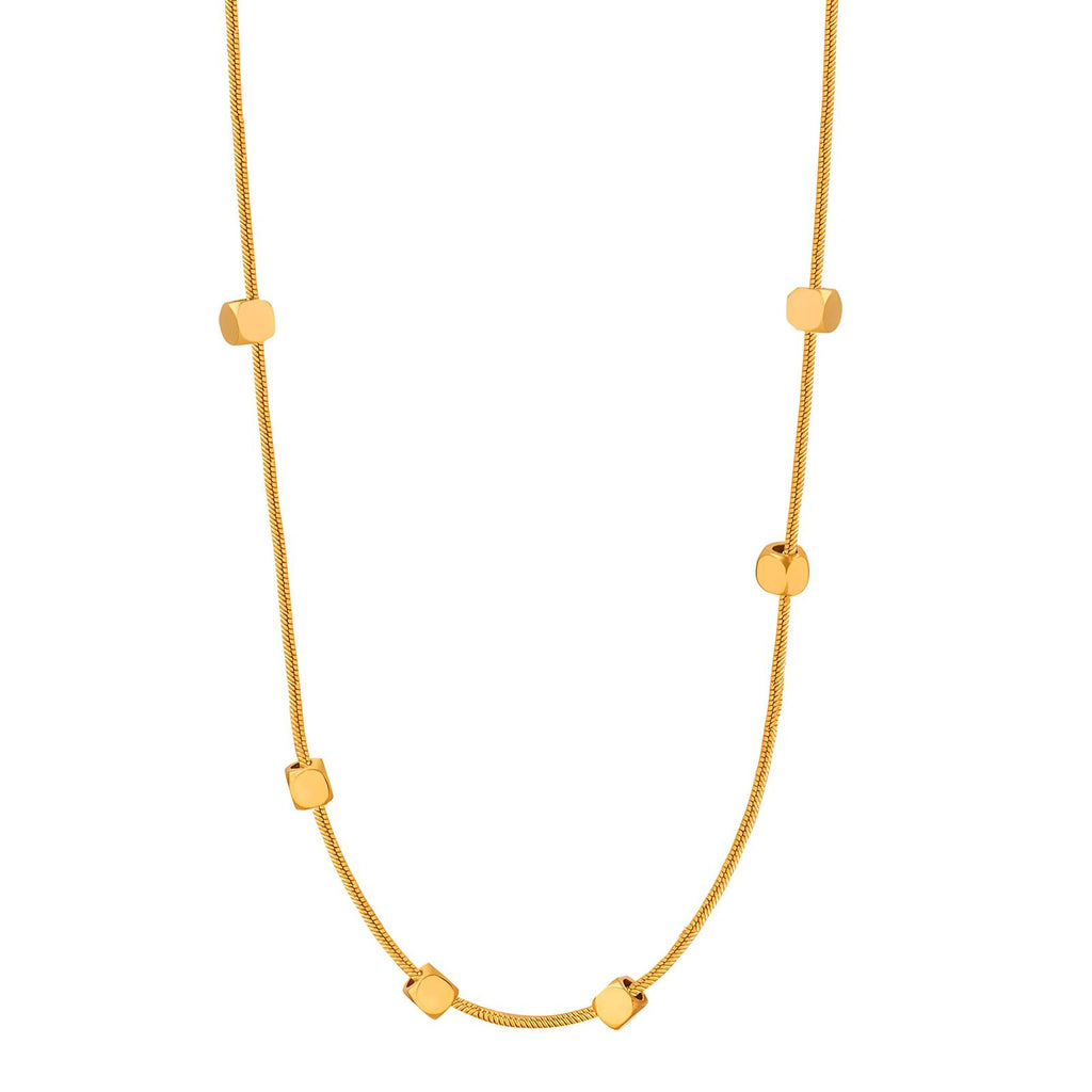 Faria Block Necklace