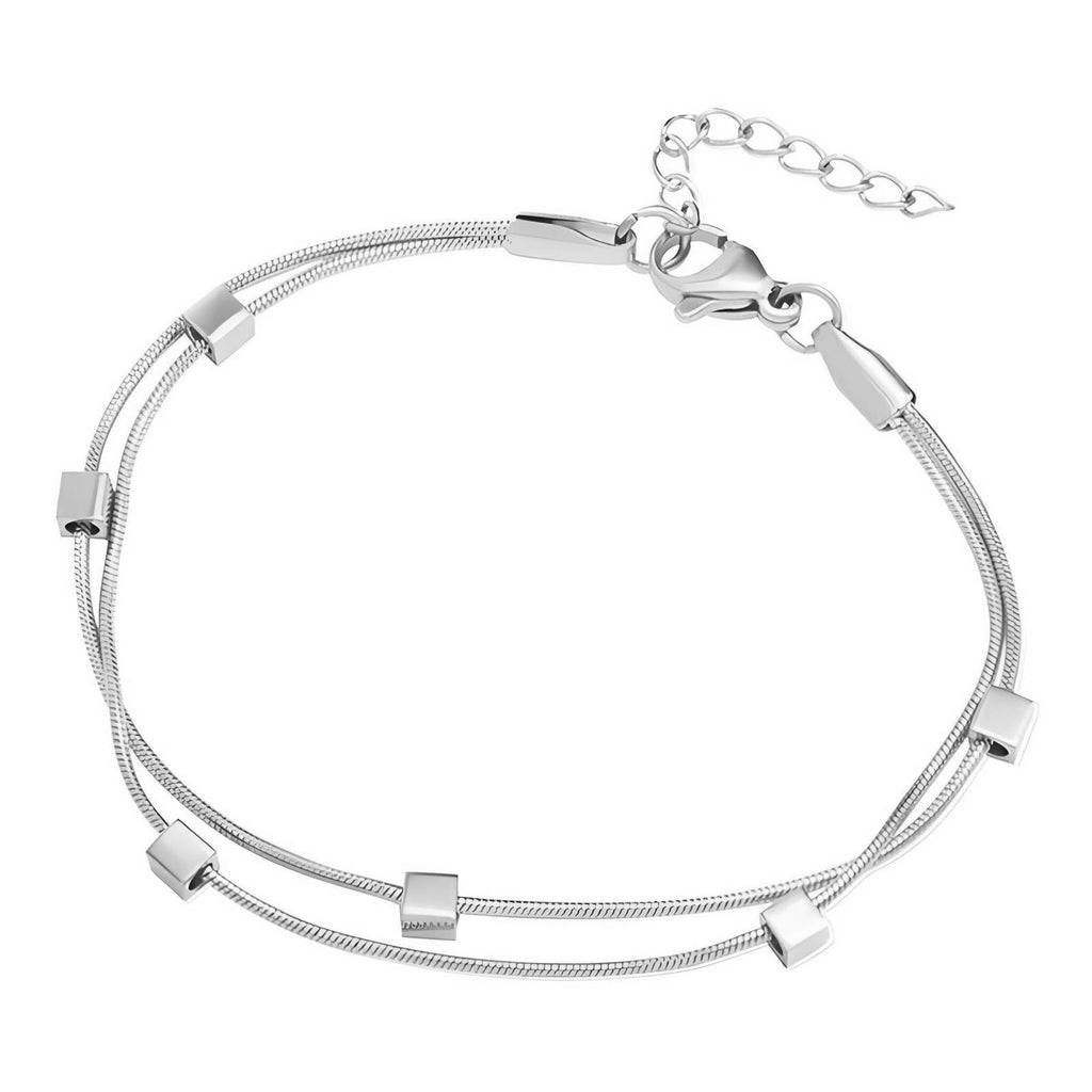 Faria Block Dbl Bracelet S