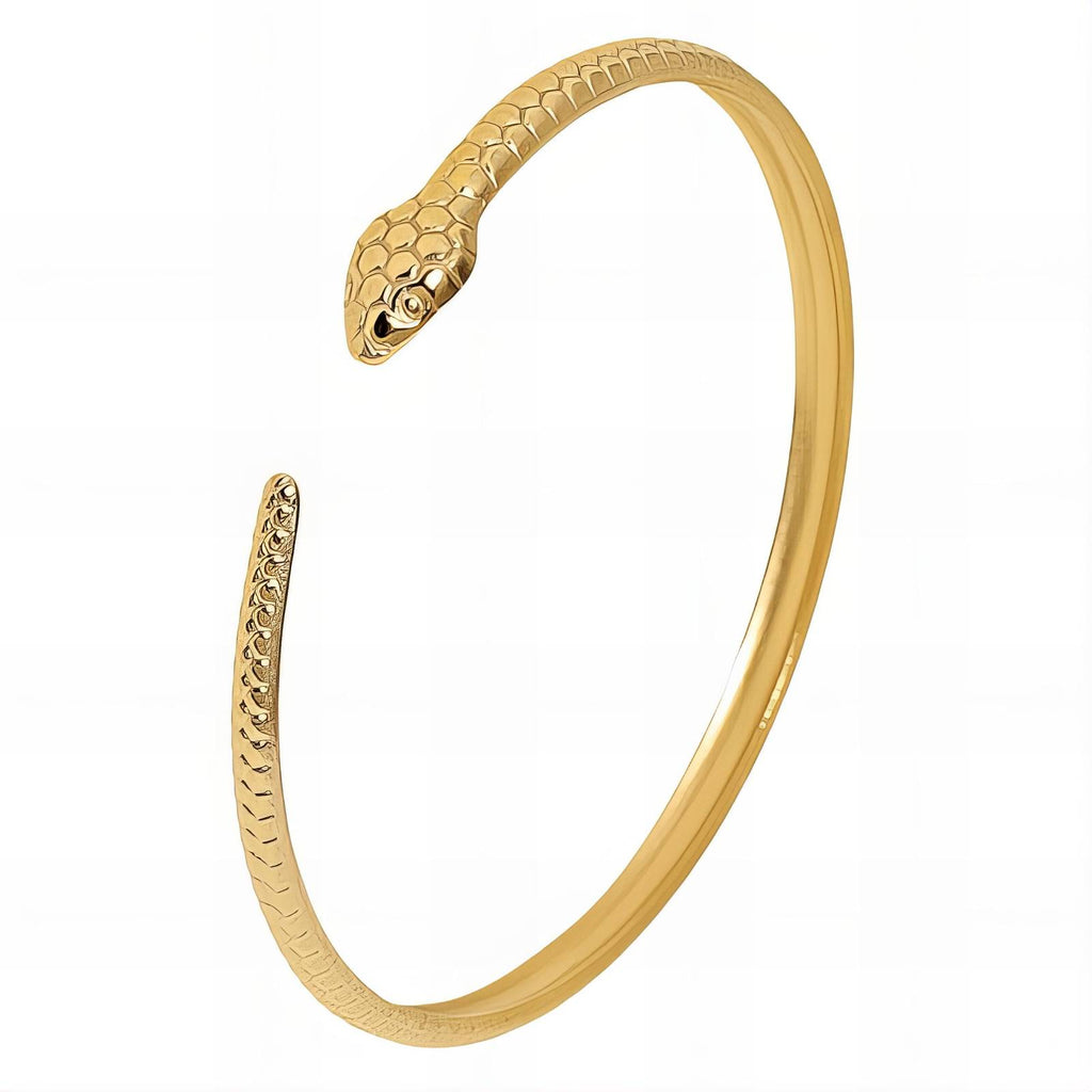 Single Head Serp Bangle
