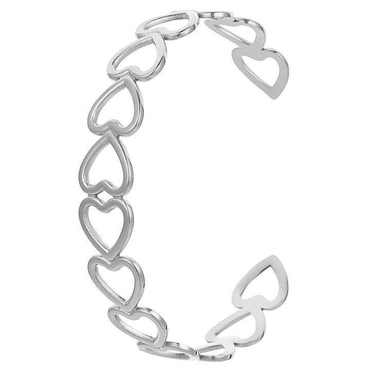 Heart Link Cuff S