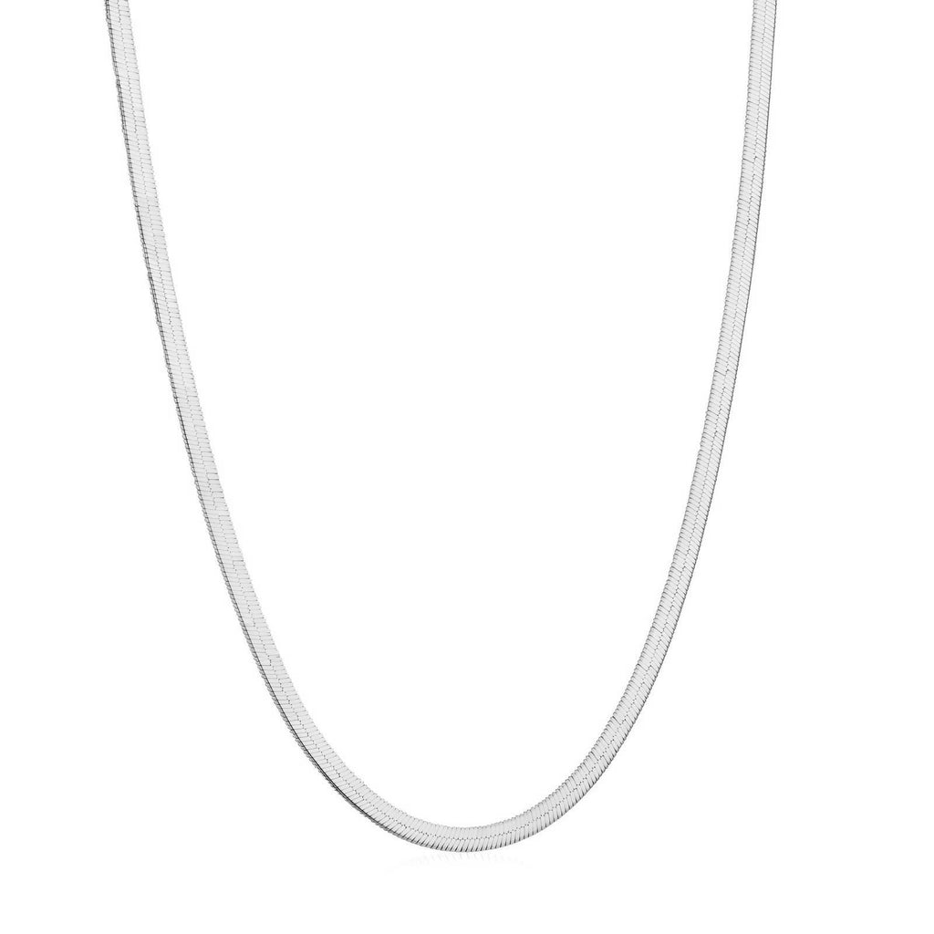 Grace Herringbone Necklace S