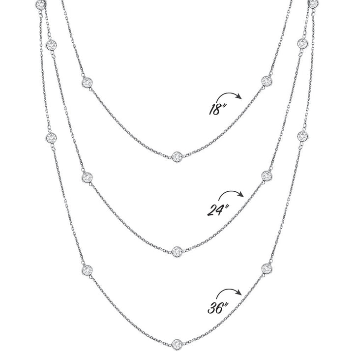 Essentials CZ by the Yard Necklace